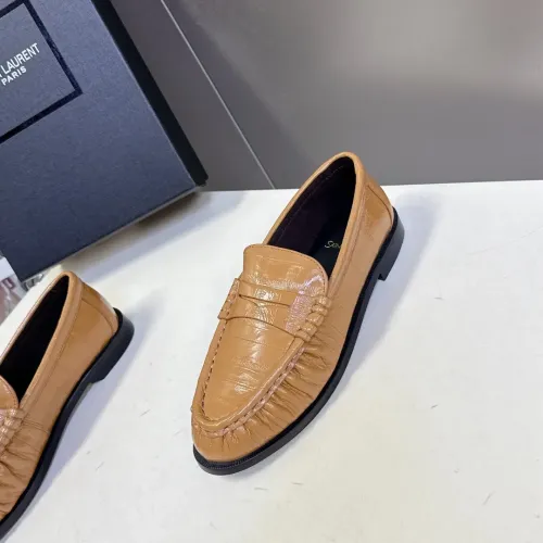 Replica Yves Saint Laurent YSL Leather Shoes For Women #1456131 $118.00 USD for Wholesale