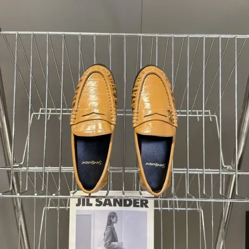 Replica Yves Saint Laurent YSL Leather Shoes For Men #1456132 $125.00 USD for Wholesale