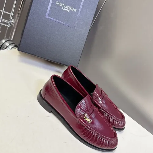 Cheap Yves Saint Laurent YSL Leather Shoes For Men #1456134, $$125.00 USD On Yves Saint Laurent YSL Leather Shoes