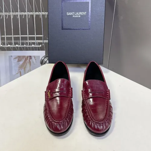 Replica Yves Saint Laurent YSL Leather Shoes For Men #1456134 $125.00 USD for Wholesale