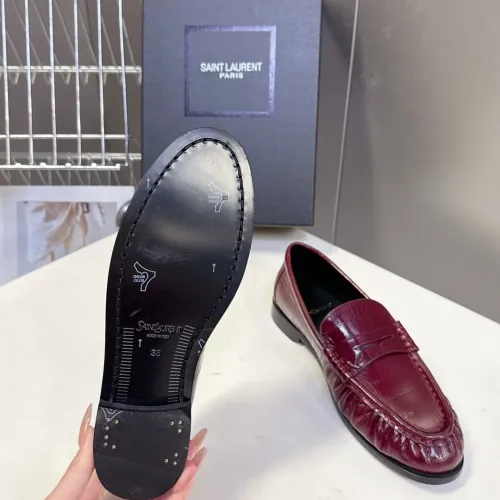 Replica Yves Saint Laurent YSL Leather Shoes For Men #1456134 $125.00 USD for Wholesale