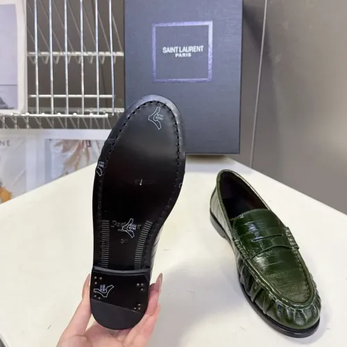 Replica Yves Saint Laurent YSL Leather Shoes For Women #1456135 $118.00 USD for Wholesale