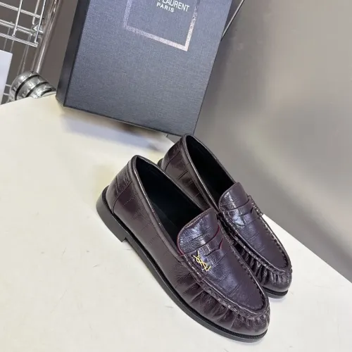 Cheap Yves Saint Laurent YSL Leather Shoes For Men #1456138, $$125.00 USD On Yves Saint Laurent YSL Leather Shoes