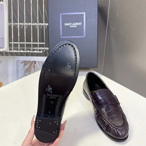 Replica Yves Saint Laurent YSL Leather Shoes For Men #1456138 $125.00 USD for Wholesale