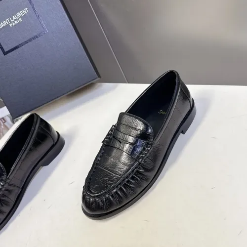 Replica Yves Saint Laurent YSL Leather Shoes For Men #1456140 $125.00 USD for Wholesale