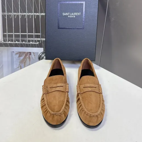 Replica Yves Saint Laurent YSL Leather Shoes For Women #1456141 $118.00 USD for Wholesale