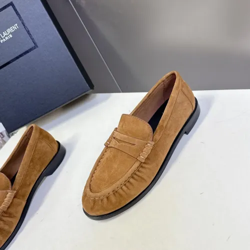 Replica Yves Saint Laurent YSL Leather Shoes For Men #1456142 $125.00 USD for Wholesale