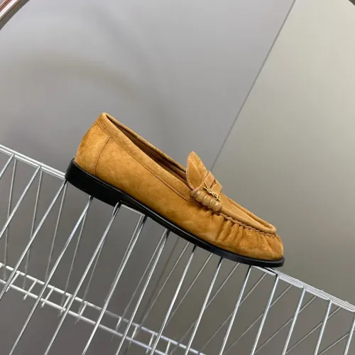 Replica Yves Saint Laurent YSL Leather Shoes For Men #1456142 $125.00 USD for Wholesale