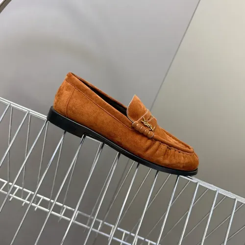 Replica Yves Saint Laurent YSL Leather Shoes For Women #1456143 $118.00 USD for Wholesale