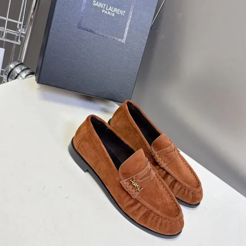 Cheap Yves Saint Laurent YSL Leather Shoes For Men #1456144, $$125.00 USD On Yves Saint Laurent YSL Leather Shoes