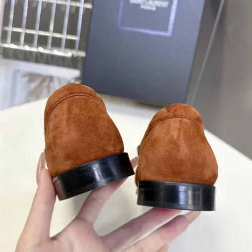 Replica Yves Saint Laurent YSL Leather Shoes For Men #1456144 $125.00 USD for Wholesale