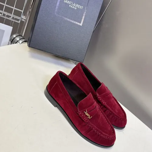 Cheap Yves Saint Laurent YSL Leather Shoes For Women #1456145, $$118.00 USD On Yves Saint Laurent YSL Leather Shoes