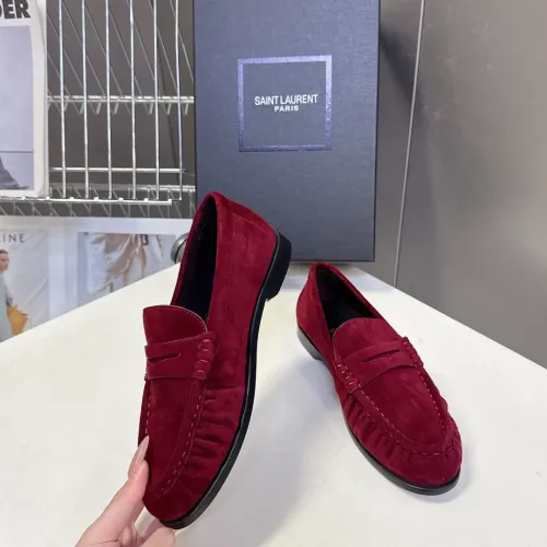 Replica Yves Saint Laurent YSL Leather Shoes For Men #1456146 $125.00 USD for Wholesale