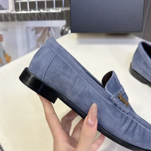 Replica Yves Saint Laurent YSL Leather Shoes For Women #1456147 $118.00 USD for Wholesale