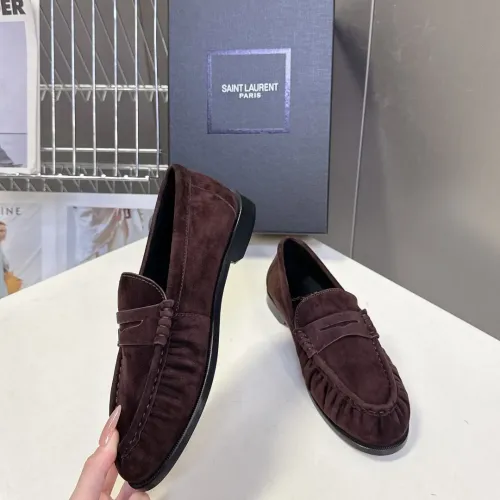 Replica Yves Saint Laurent YSL Leather Shoes For Women #1456149 $118.00 USD for Wholesale