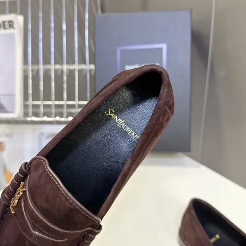 Replica Yves Saint Laurent YSL Leather Shoes For Men #1456150 $125.00 USD for Wholesale