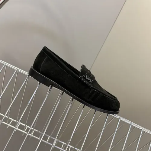 Replica Yves Saint Laurent YSL Leather Shoes For Men #1456152 $125.00 USD for Wholesale