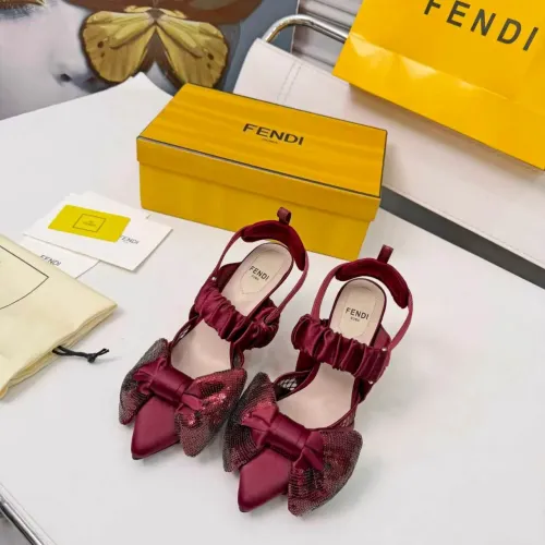 Replica Fendi Sandal For Women #1456154 $98.00 USD for Wholesale