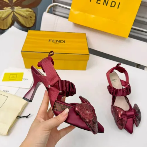 Replica Fendi Sandal For Women #1456154 $98.00 USD for Wholesale