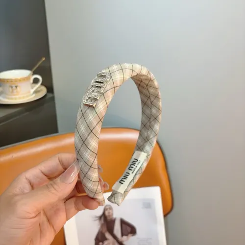 Replica MIU MIU Headband For Women #1456230 $27.00 USD for Wholesale