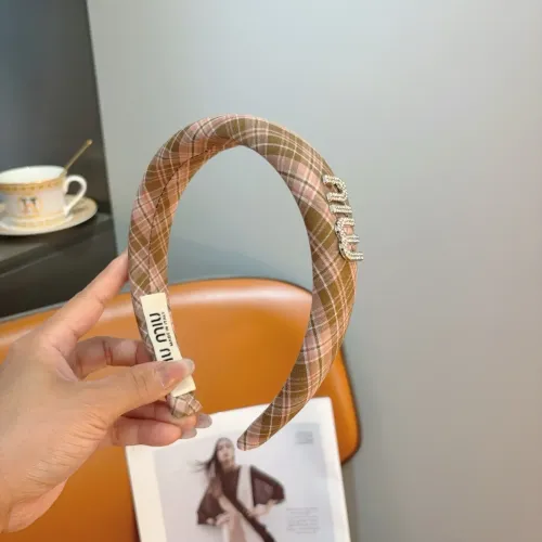 Replica MIU MIU Headband For Women #1456231 $27.00 USD for Wholesale