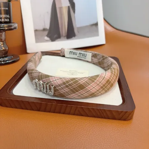 Replica MIU MIU Headband For Women #1456231 $27.00 USD for Wholesale