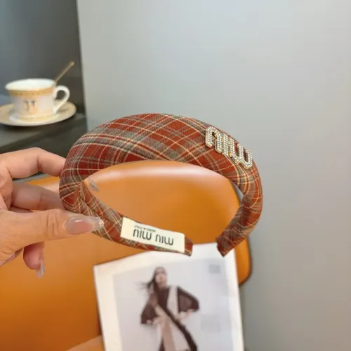 Replica MIU MIU Headband For Women #1456232 $27.00 USD for Wholesale