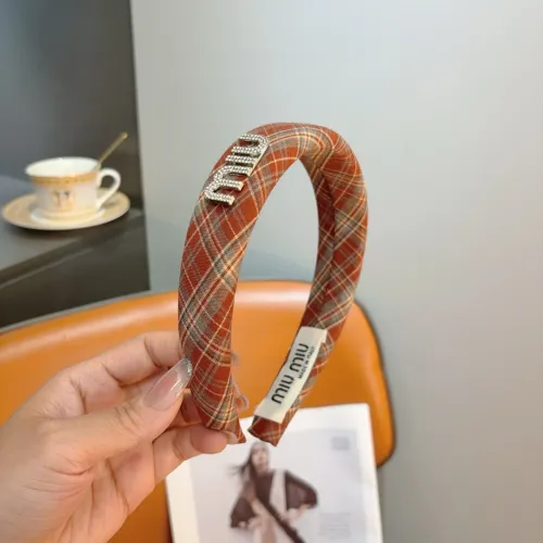 Replica MIU MIU Headband For Women #1456232 $27.00 USD for Wholesale