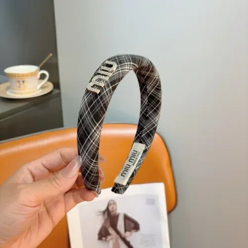 Replica MIU MIU Headband For Women #1456233 $27.00 USD for Wholesale