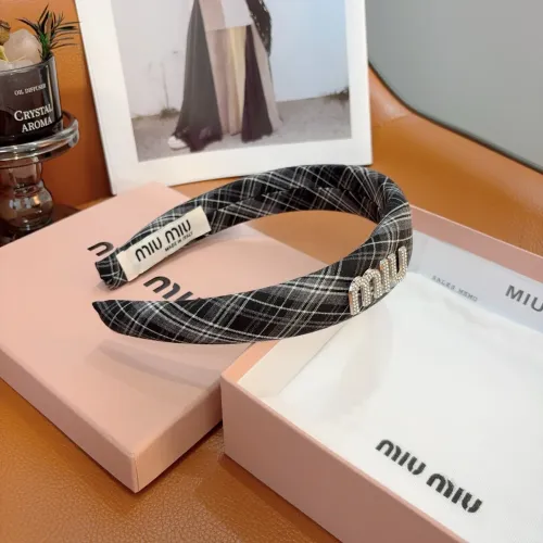 Replica MIU MIU Headband For Women #1456233 $27.00 USD for Wholesale