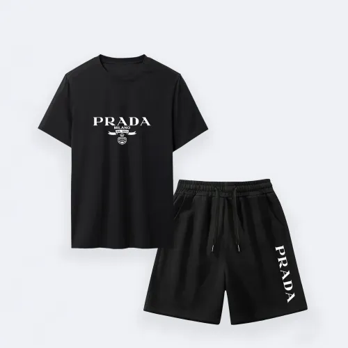 Cheap Prada Tracksuits Short Sleeved For Men #1456236, $$42.00 USD On Prada Tracksuits