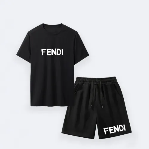 Cheap Fendi Tracksuits Short Sleeved For Men #1456237, $$42.00 USD On Fendi Tracksuits