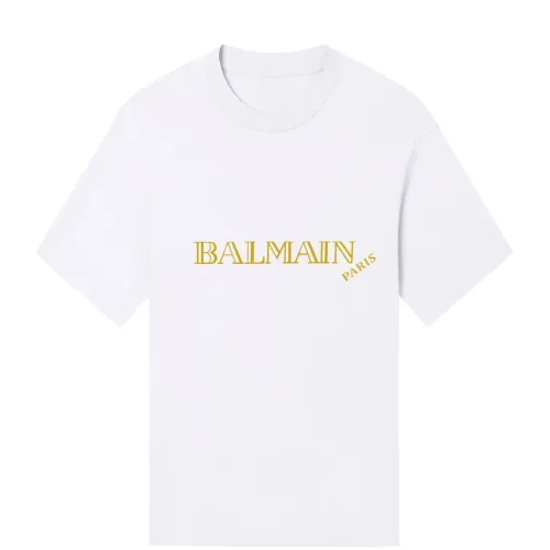 Cheap Balmain T-Shirts Short Sleeved For Men #1456249, $$24.00 USD On Balmain T-Shirts