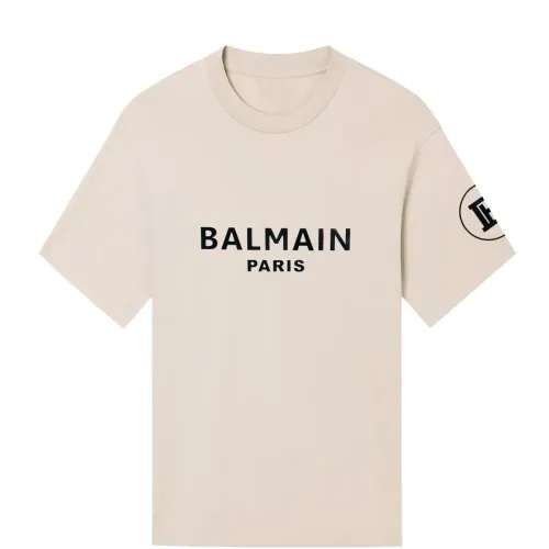 Cheap Balmain T-Shirts Short Sleeved For Men #1456253, $$24.00 USD On Balmain T-Shirts