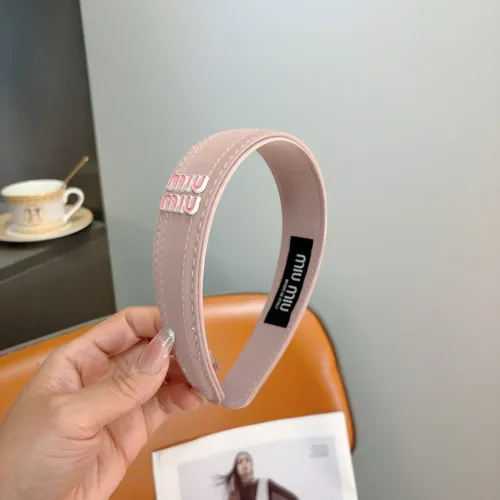 Replica MIU MIU Headband For Women #1456352 $27.00 USD for Wholesale