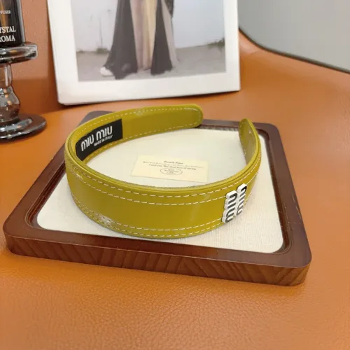 Replica MIU MIU Headband For Women #1456353 $27.00 USD for Wholesale