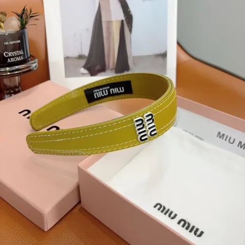 Replica MIU MIU Headband For Women #1456353 $27.00 USD for Wholesale