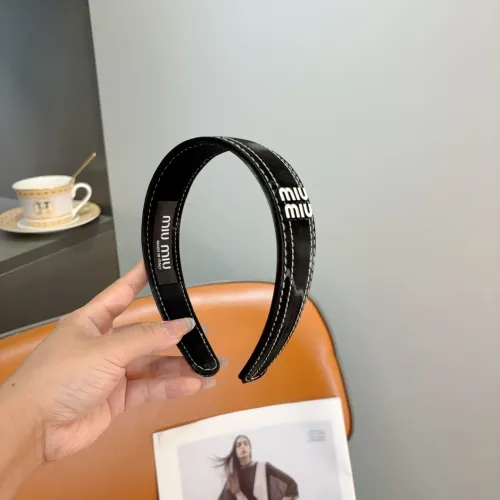 Replica MIU MIU Headband For Women #1456354 $27.00 USD for Wholesale