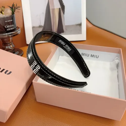 Replica MIU MIU Headband For Women #1456354 $27.00 USD for Wholesale