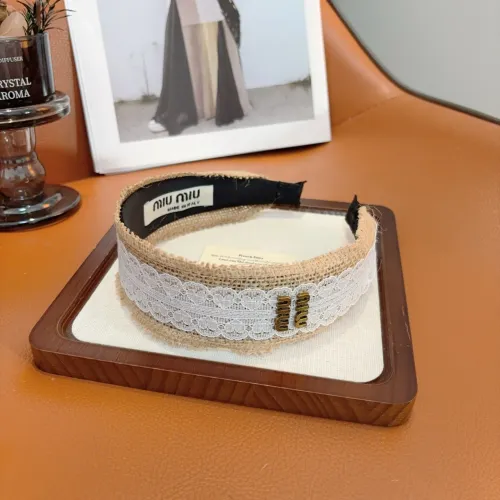 Replica MIU MIU Headband For Women #1456495 $27.00 USD for Wholesale