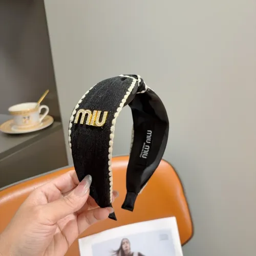Replica MIU MIU Headband For Women #1456629 $27.00 USD for Wholesale