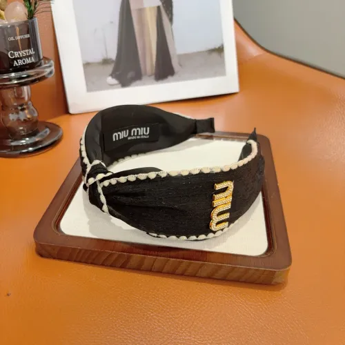 Replica MIU MIU Headband For Women #1456629 $27.00 USD for Wholesale