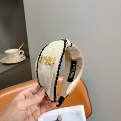Replica MIU MIU Headband For Women #1456630 $27.00 USD for Wholesale