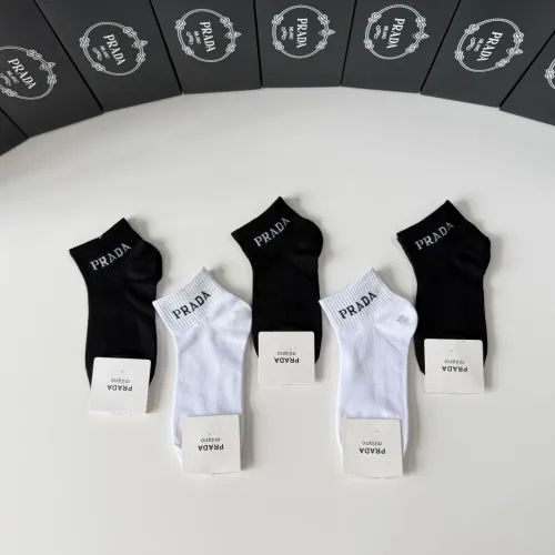 Replica Prada Socks #1456802 $27.00 USD for Wholesale