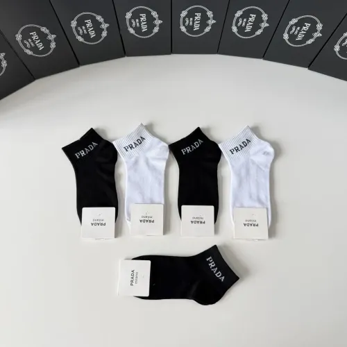 Replica Prada Socks #1456802 $27.00 USD for Wholesale