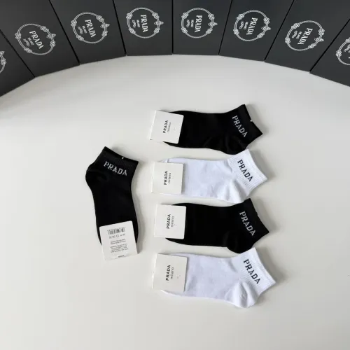 Replica Prada Socks #1456802 $27.00 USD for Wholesale