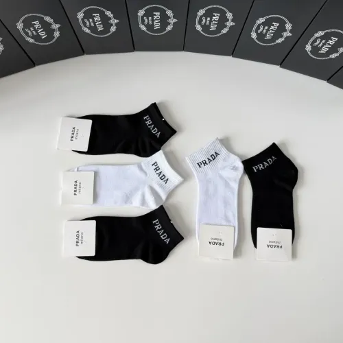 Replica Prada Socks #1456802 $27.00 USD for Wholesale