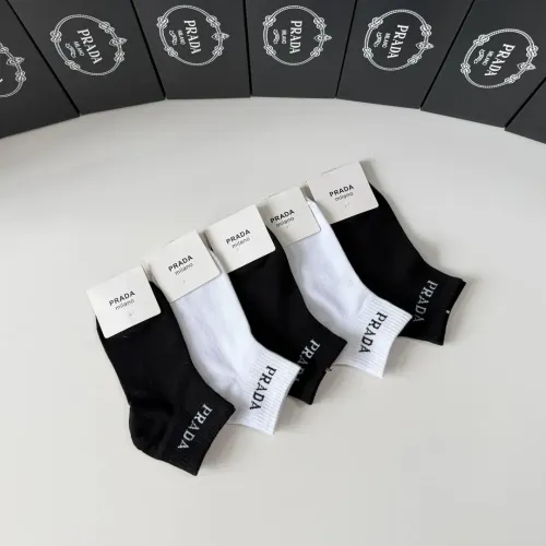 Replica Prada Socks #1456802 $27.00 USD for Wholesale