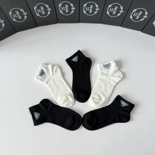 Replica Prada Socks #1456803 $29.00 USD for Wholesale