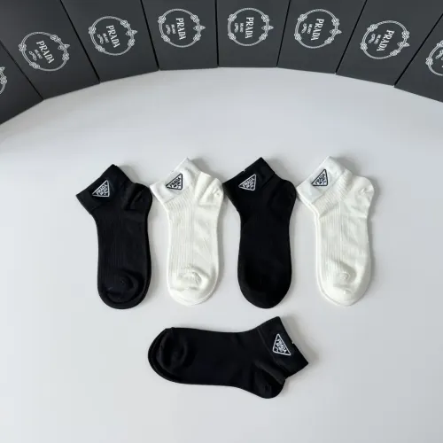 Replica Prada Socks #1456803 $29.00 USD for Wholesale